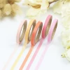 20 rolls of solid-color washi tape for foreign trade, 3/5/7.5mm narrow and thin handbook frame pull strips, cross-border stickers Application Scenario